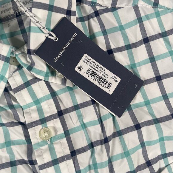 Vineyard Vines OTG Performance NWT Mens Size Small Long sleeve Preppy Casual - Picture 6 of 7